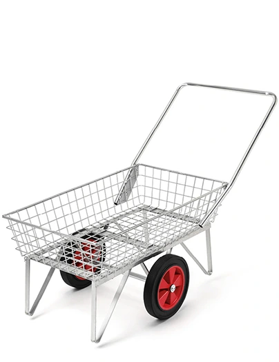 Garden centre trolley - single basket